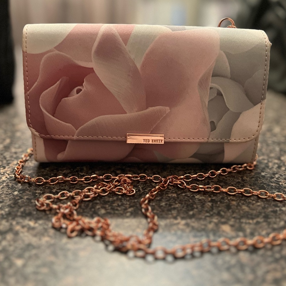 Ted Baker floral bag | clutch or crossbody